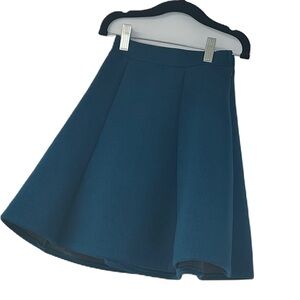 Coco Blanc teal swing Aline girls size 8 skirt